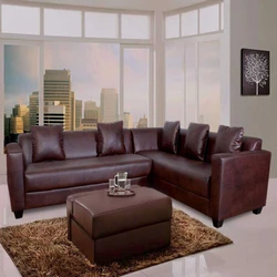 Brown Corner Sofa
