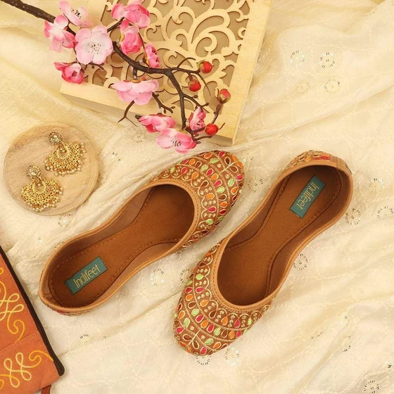 Ethnic Ladies Juttis — various designs patterns