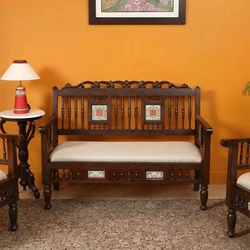 Indian Style Wood Sofa