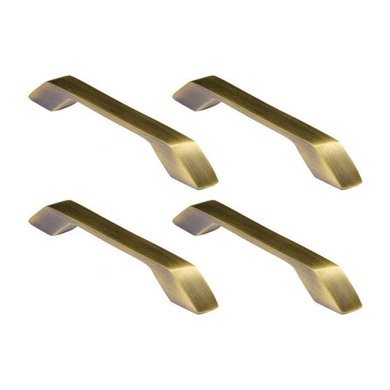 Designer Cabinet Handle — Chrome finish classic style