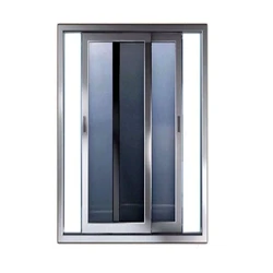 Silver Glass Doors