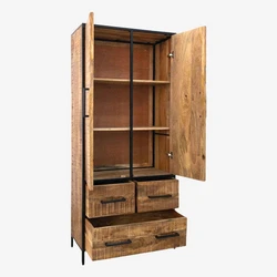 Iron Wooden Almirah