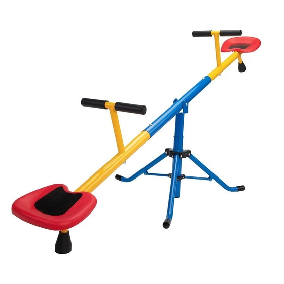 Playground Kids Seesaw — 10 x 1 x 2 ft size red color