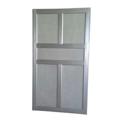 Polished Aluminium Door