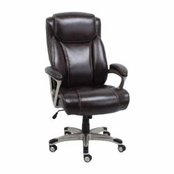 Leather Armrest Chair