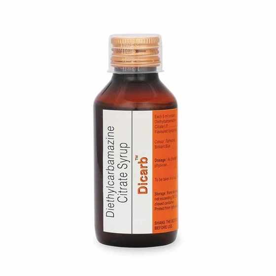 Carbazine Syrup — Non toxic 98 iron content