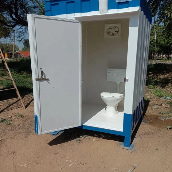 Protable Toilet Cabins — Steel material multi color