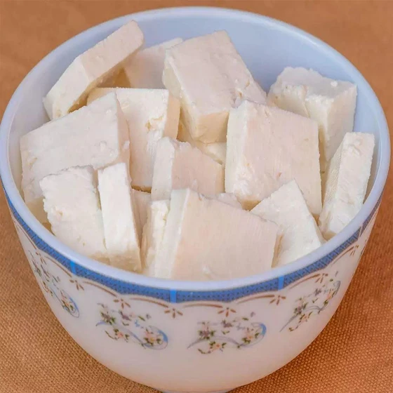 Milk White Fresh Paneer — Keep in cool place storage