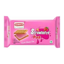 Strawberry Cream Biscuit