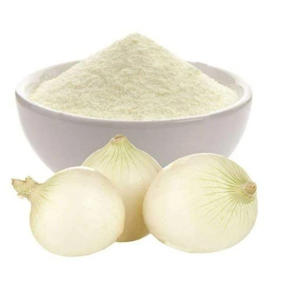 Organic Onion Powder — Plastic bag type cream color
