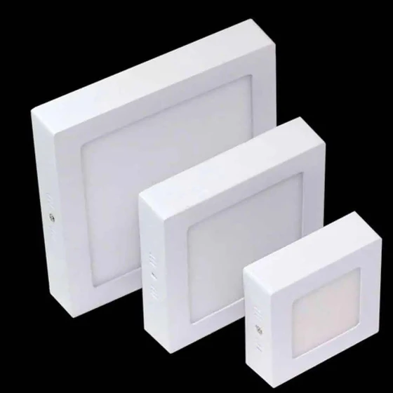 Surface Led Panel — Aluminium material warm color