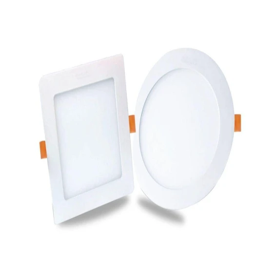 Led Slim Panel — White color round square shape