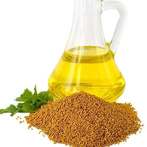 Mustard Pure Oil — Liquid foam low cholestrol
