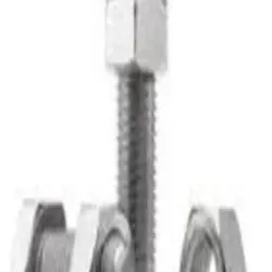 TVS Hub Bolt And Nut, Shape Round