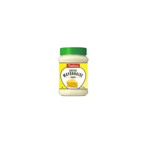 Blend Cheese Mayonnaise — Eating fast food white