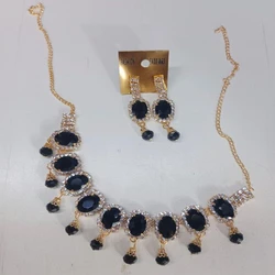 Black Stone Necklace
