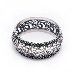 Fancy Oxidized Bracelet