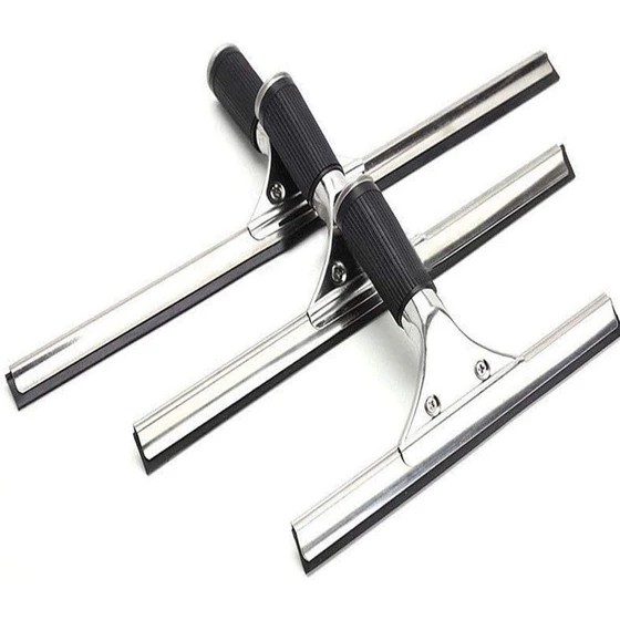 Glass Cleaning Wiper — Plastic handle material multicolor