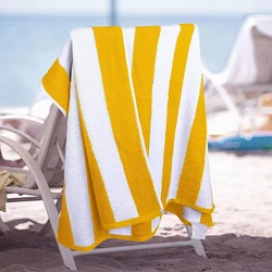 Custom Stripe Beach Towels