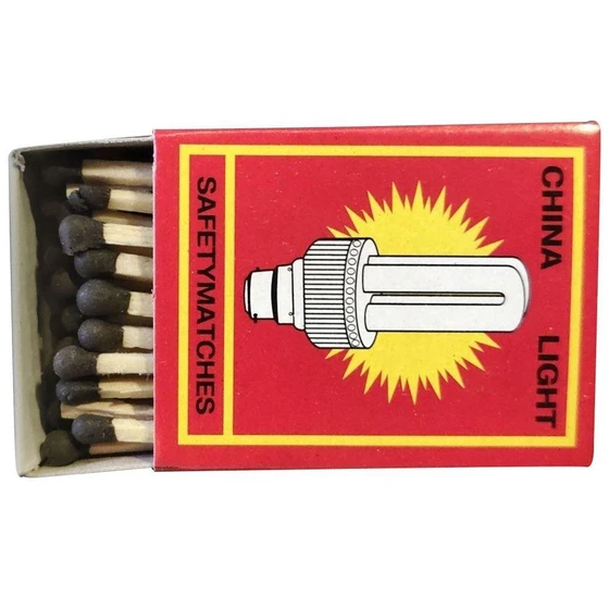 Wood Matches Box — Lighting usage machine made