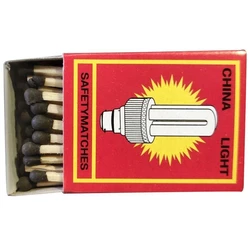 Wood Matches Box