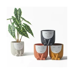 Ceramic flower pot