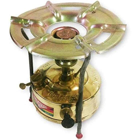 Brass Kerosene Stove — Folding stove 750 ml capacity