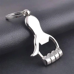 Metal Bottle Opener Keychain