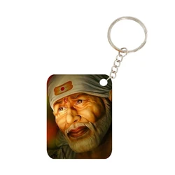 Sai Baba Acrylic Keychain