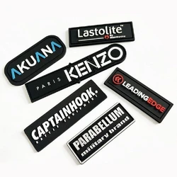 Black Silicone Labels