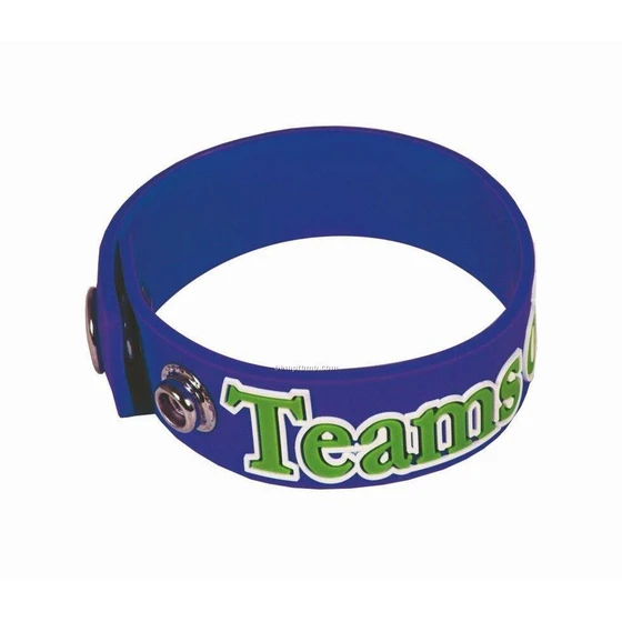 Round Pvc Wristband — Multicolor 1 2 mm thickness