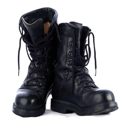 Leather Army Shoes