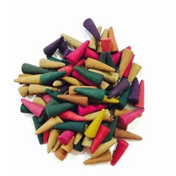 Multicolor Dhoop Cones