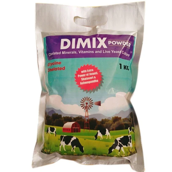Mineral Chelated Powder — Calcium grey color milk usage