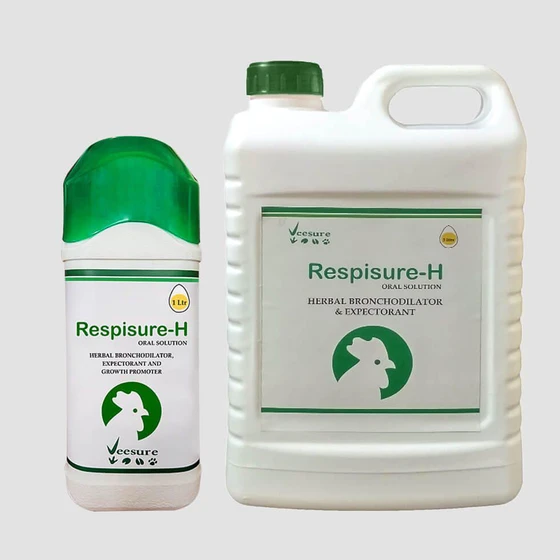 Respisure H Poultry — Liquid form water usage