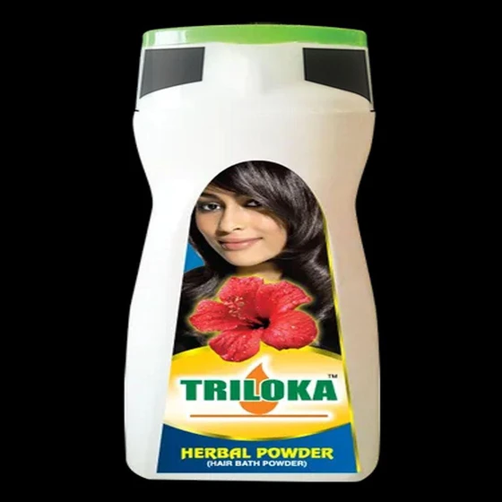 Triloka Herbal Hair Bath Powder — Promotes hair growth
