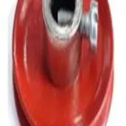 Ci Double Groove V Belt Pulley, Standard Lift 3 m