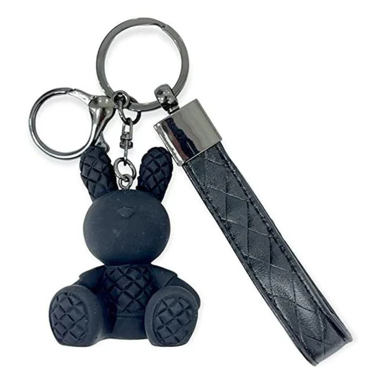 Key PVC Ring — Attach to your keys book bag or purse