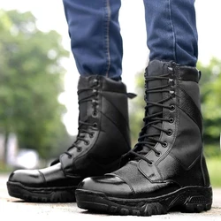 Leather Military Shoes