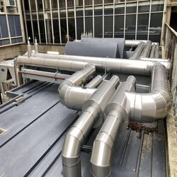 Aluminium Cladding Section Pipe