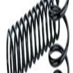Front Shock Absorber Suspension Coil Spring, Color Black