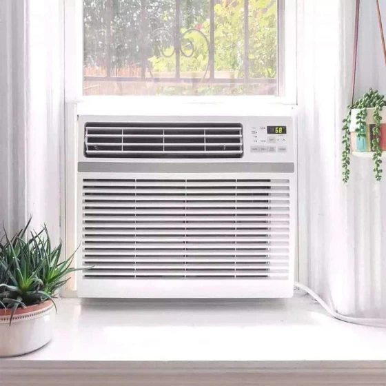 Window Ac — Dust filter features energy saver