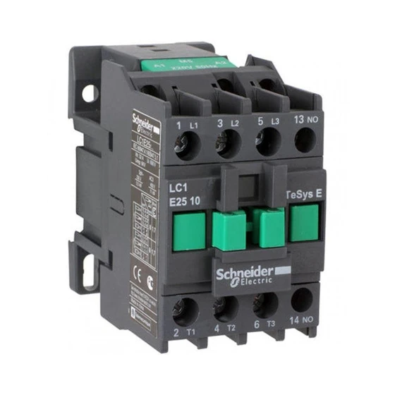 Schneider Electric Contactor — 95mm depth 6 hz frequency