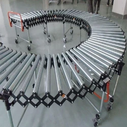 Silver Flexible Conveyor