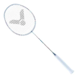 White Badminton Racket