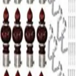 Curtain Finials, Model Name COC-V Star