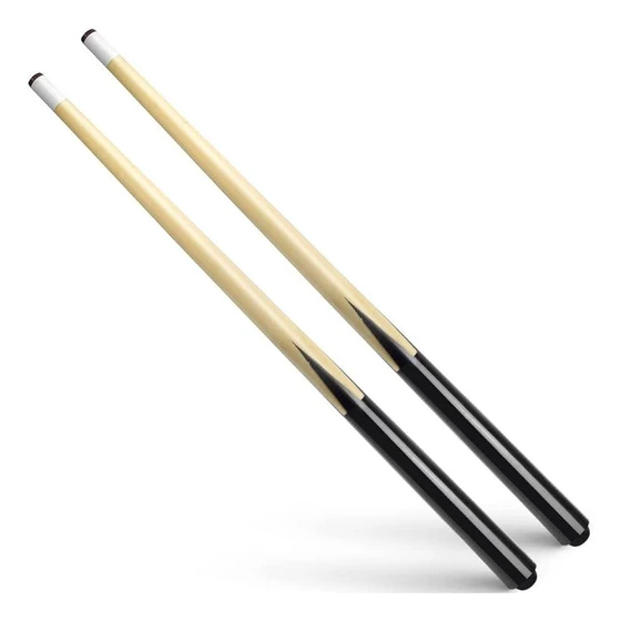 Billiard Cue Stick — White-wood, color brown black