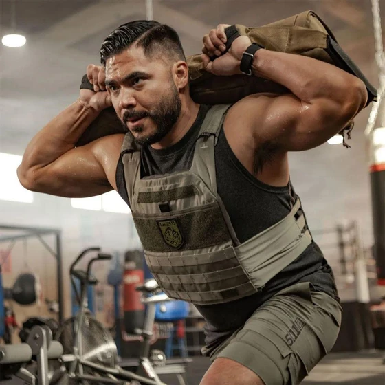 Fitness Weight Vest — Sports training, breathable