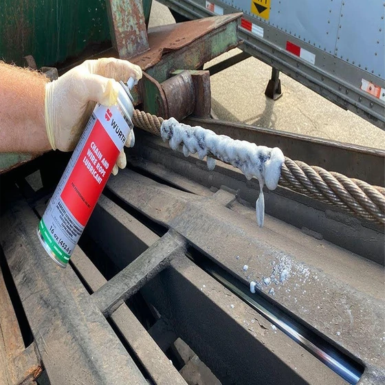 Wire Rope Lubricant — heavy duty, temperatures