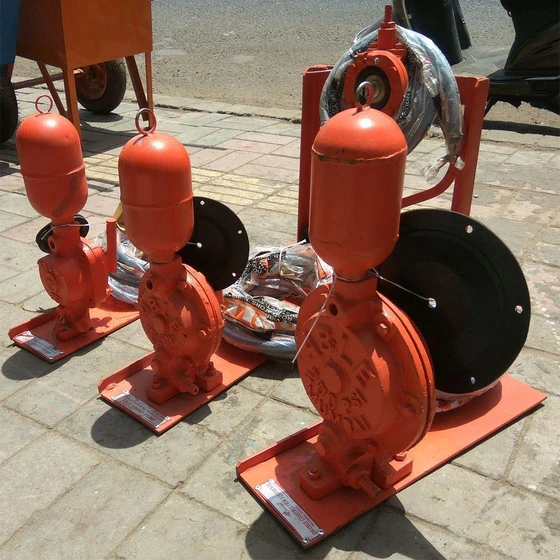 Cement Grout Pump — 1440 rpm motor speed, 4 kw power